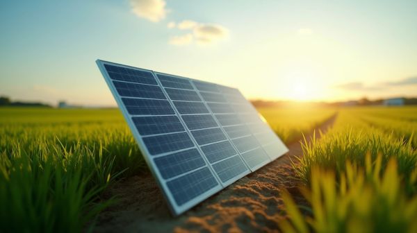 Un panneau solaire photovoltaïque pour produire votre électricité