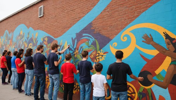 Méthodes créatives pour initier les jeunes à l"art de la peinture murale